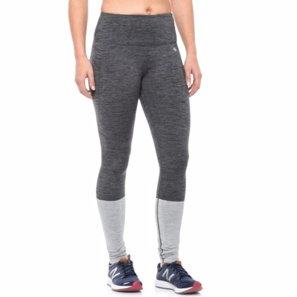 Nicole Miller - High Rise Color Block Leggings - Picture 1 of 10